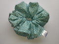 Aqua Stitch Jumbo Scrunchie handmade in Cumbria by Scrunchlings