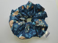 Peacock Garden Jumbo Scrunchie handmade in Cumbria by Scrunchlings