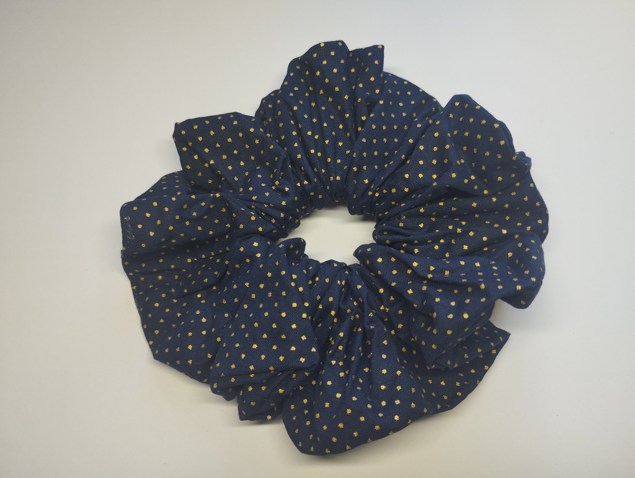 Midnight Sparkle Jumbo Scrunchie handmade in Cumbria by Scrunchlings
