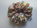 Garden Party Jumbo Scrunchie handmade in Cumbria by Scrunchlings