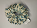 Floral Polka Dot medium scrunchie handmade in Cumbria by Scrunchlings