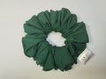 Forest Green medium scrunchie handmade in Cumbria by Scrunchlings