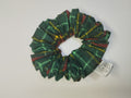Forest Tartan Medium Scrunchie handmade in Cumbria by Scrunchlings