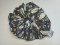 Owl Garden Jumbo Scrunchie handmade in Cumbria by Scrunchlings