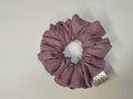 Mauve Mist Medium Scrunchie handmade in Cumbria by Scrunchlings