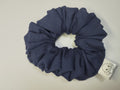 Midnight Navy Medium Scrunchie handmade in Cumbria by Scrunchlings