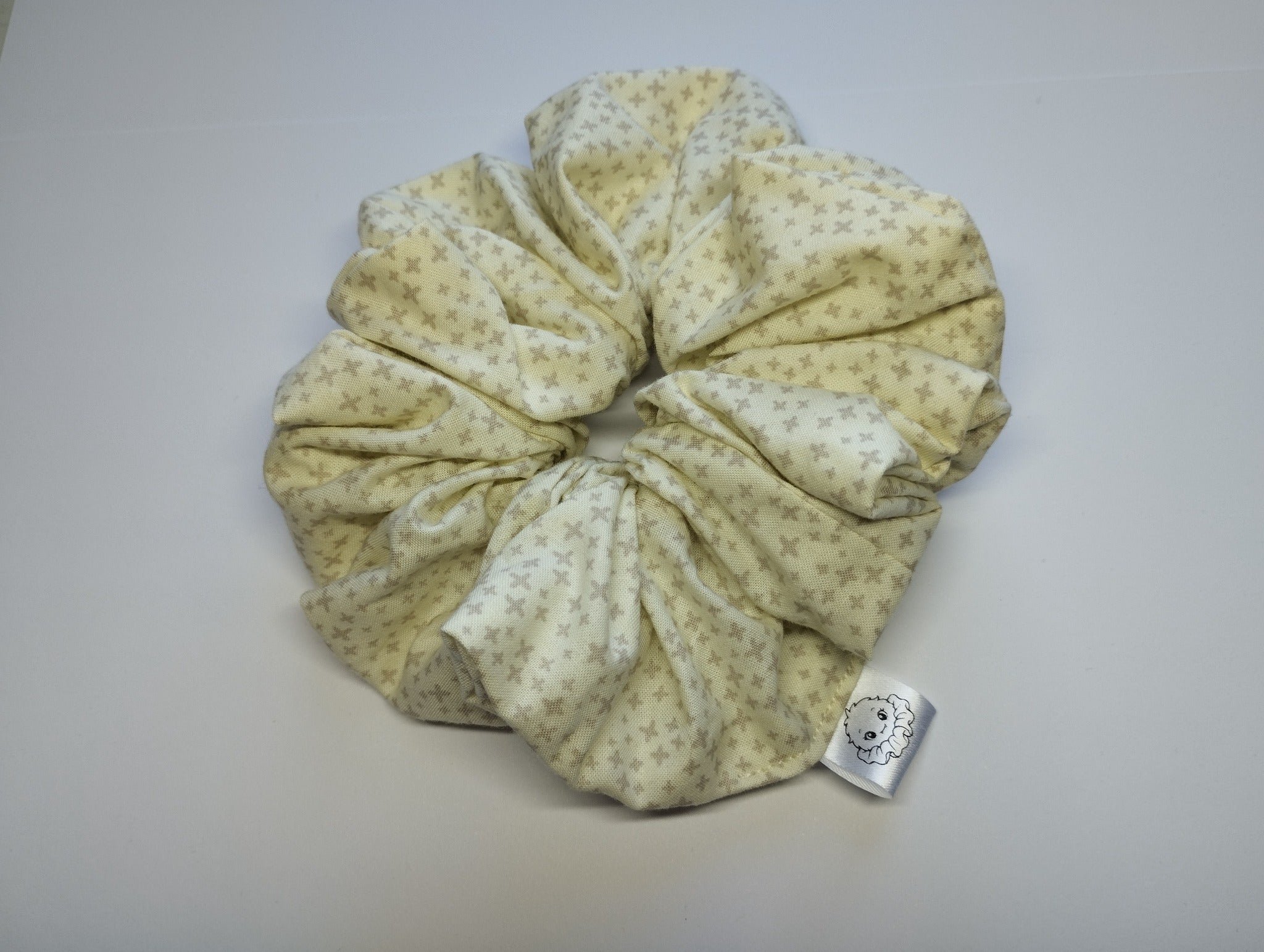 Wedding Wishes Jumbo Scrunchie handmade in Cumbria by Scrunchlings