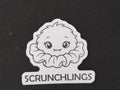 Scrunchlings logo sticker