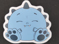Pods blue Scrunchlings character sticker